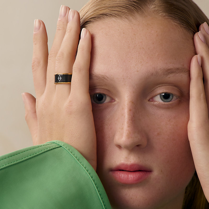 Hディアマンテ♪【 HERMES 】Uni Ring ユニ リング MM Uni ring, small model | Hermès USA